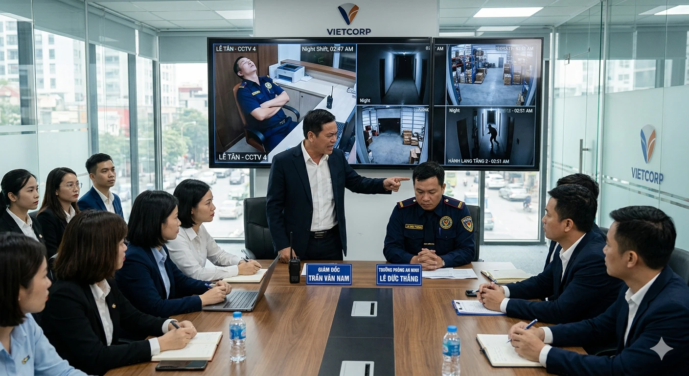 Vấn đề bảo vệ bỏ tuần tra và áp lực trong cuộc họp